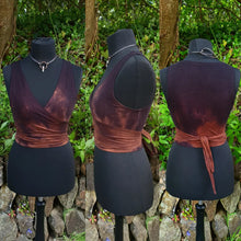 Load image into Gallery viewer, MTO Astara Sleeveless Wrap Top