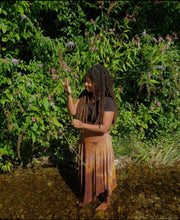 Load image into Gallery viewer, MTO Druid Velour Pocket Skirt