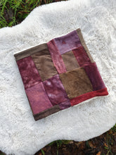 Load image into Gallery viewer, RTS Burgundy &amp; Brown Patchwork Snood