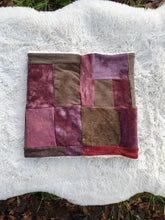 Load image into Gallery viewer, RTS Burgundy &amp; Brown Patchwork Snood