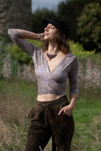 Load image into Gallery viewer, RTS Astara Wrap Top in Reishi - M