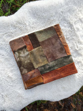 Load image into Gallery viewer, RTS Deep Greens, Sage, Rust Oranges &amp; Browns Patchwork Snood
