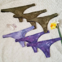 Load image into Gallery viewer, MTO x2 Organic Bamboo Thong Set